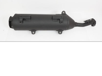 Framsidan på Ljuddämpare från en Yamaha X-CITY 250 -2008 motorcykel.