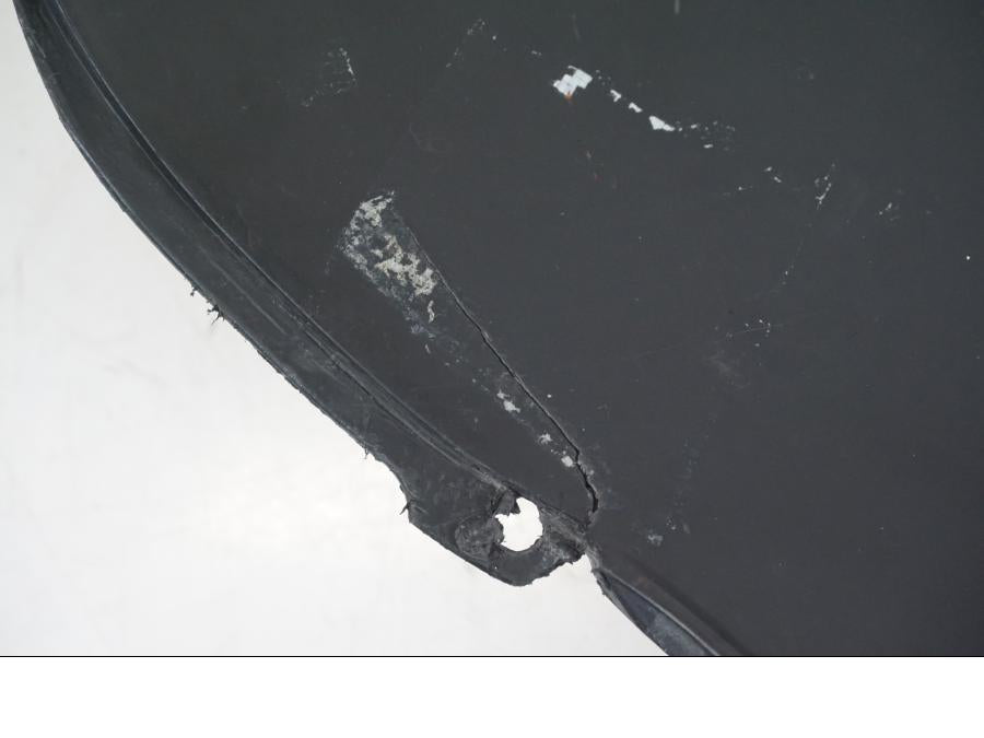 Snett nerifrån på Toppkåpsinsida från en Suzuki GSX-R 1000 -2005 motorcykel.