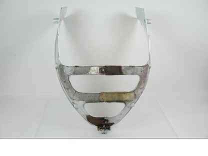 Snett uppifrån på Trekanten från en Honda CBR 1000 F -1989 motorcykel.