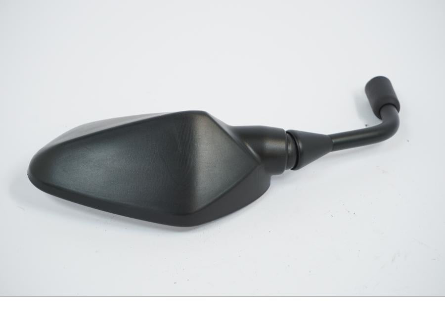 Snett uppifrån på Backspegel från en Honda CB 650 R -2019 motorcykel.