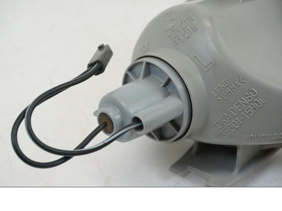 Vänster sida på Blinkers från en Suzuki GSX 1300 R -2017 motorcykel.