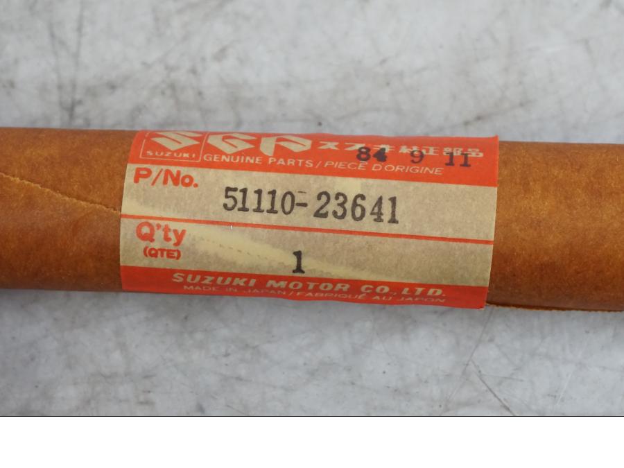 Baksidan på Gaffelben från en Suzuki K50 -1980 motorcykel.