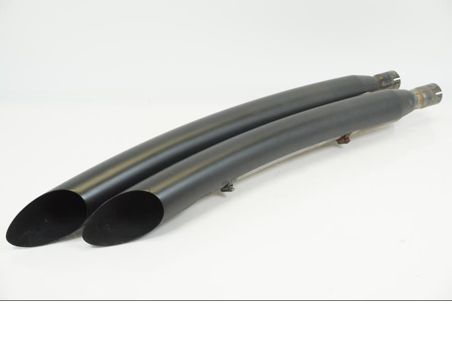 Framsidan på Ljuddämpare Sport från en Victory Hammer -2012 motorcykel.