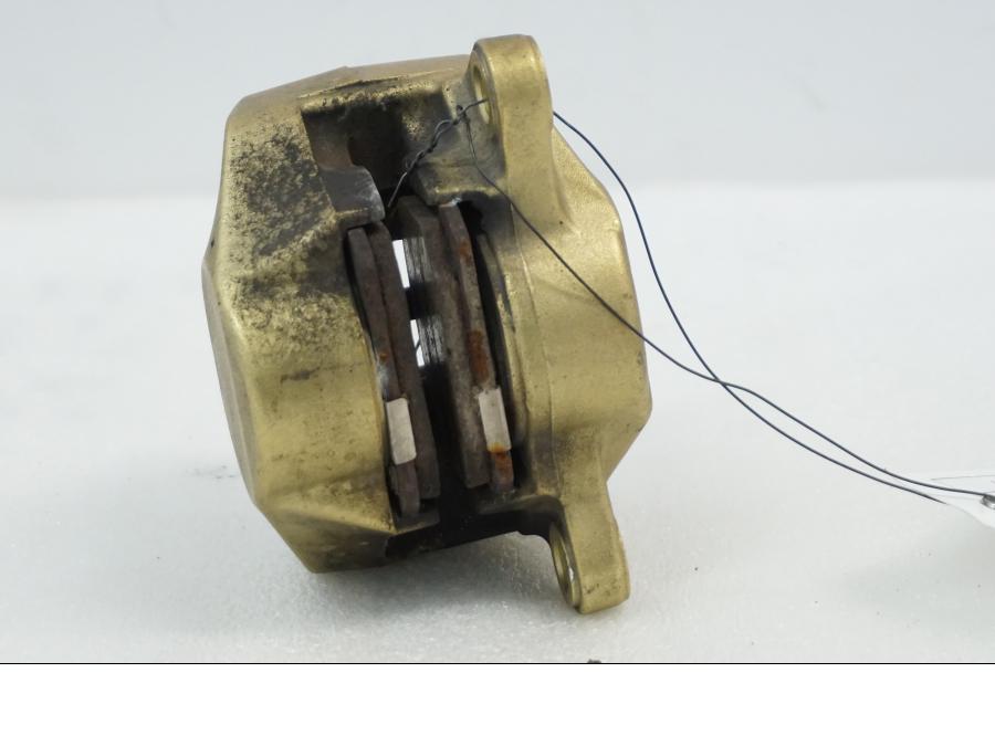 Vänster sida på Bromsok från en Aprilia RSV 1000 -2010 motorcykel.