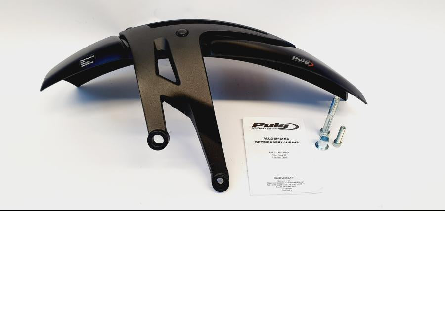 Baksidan på Svingskärm från en BMW R 1200 R -2018 motorcykel.