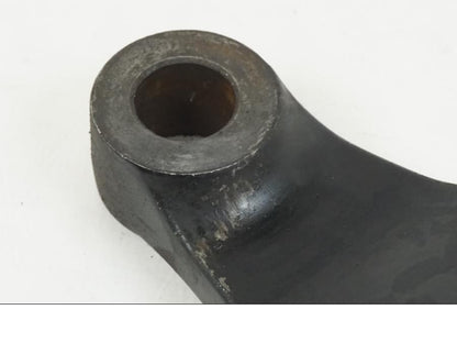 Snett uppifrån på Bromsoksfäste från en Suzuki GS 1000 -1978 motorcykel.