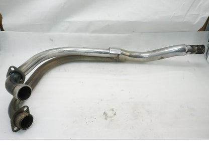 Baksidan på Grenrör från en Triumph Legend TT -2000 motorcykel.