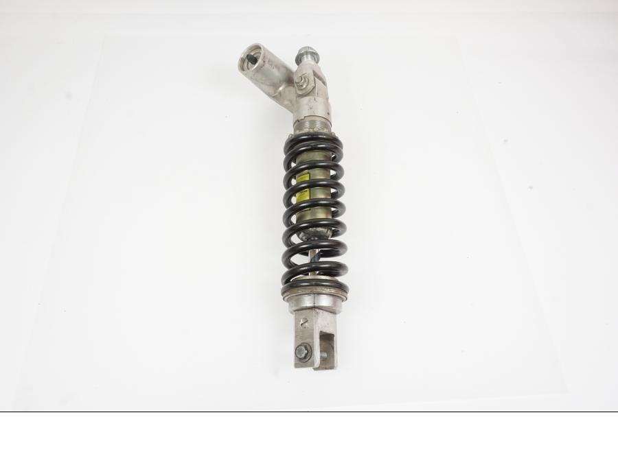 Baksidan på Stötdämpare från en Suzuki GSX-R 600 -1997 motorcykel.