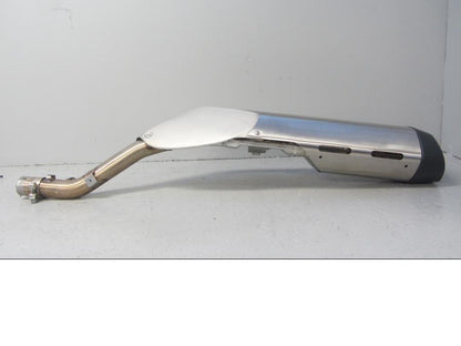 Baksidan på Ljuddämpare från en BMW K 1600 -2017 motorcykel.