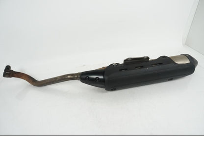 Framsidan på Ljuddämpare från en Yamaha XT 660 X -2005 motorcykel.