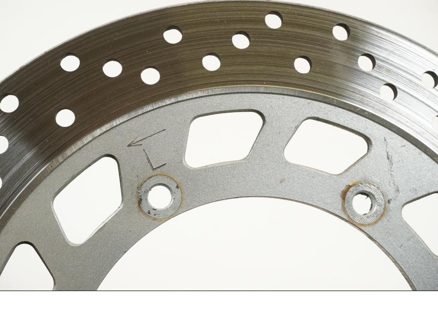 Höger sida på Bromsskiva från en Yamaha XV 750 -1998 motorcykel.