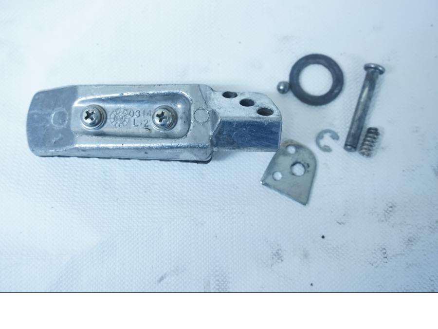 Baksidan på Fotpinne från en Kawasaki Ninja 650 -2018 motorcykel.