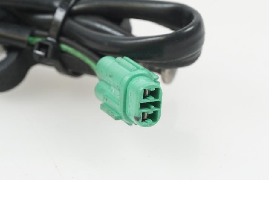 Snett nerifrån på Sidostödsbrytare från en Suzuki GSX-R 750 -2009 motorcykel.