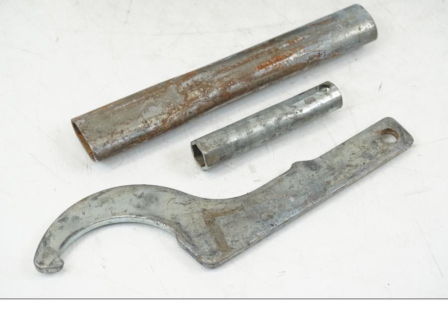 Vänster sida på Verktyg från en Yamaha YZF 1000 R1 -2001 motorcykel.