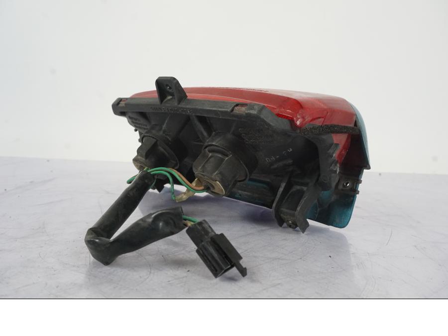 Snett uppifrån på Baklampa från en Honda VFR 750 -1994 motorcykel.