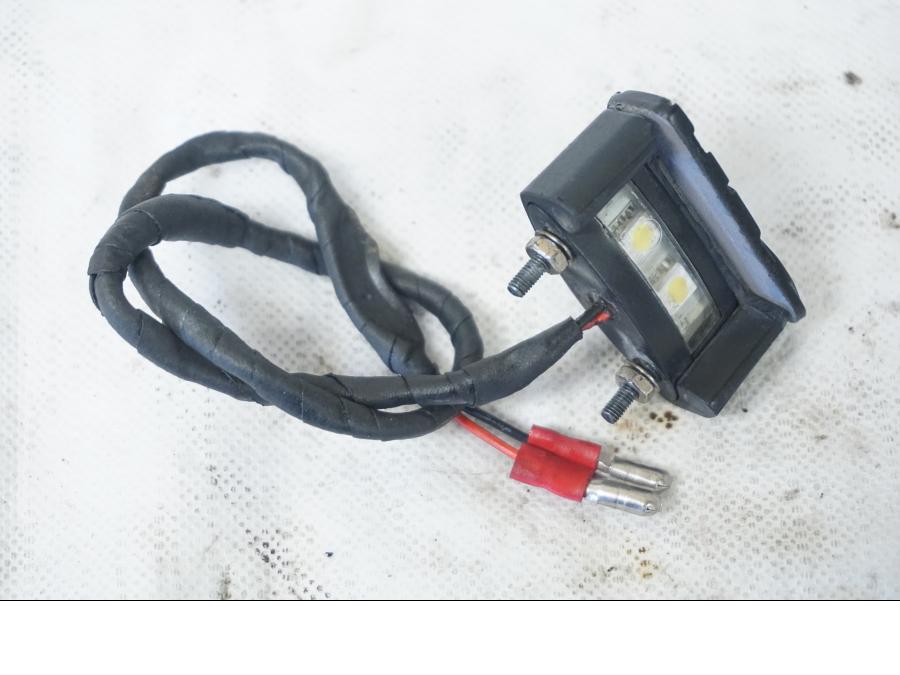 Framsidan på Skyltbelysning från en Suzuki GSX-R 1000 -2009 motorcykel.