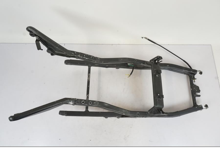 Snett uppifrån på Bakram från en Honda CBR 900 RR -2003 motorcykel.