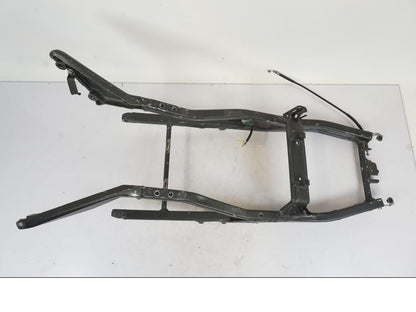 Snett uppifrån på Bakram från en Honda CBR 900 RR -2003 motorcykel.