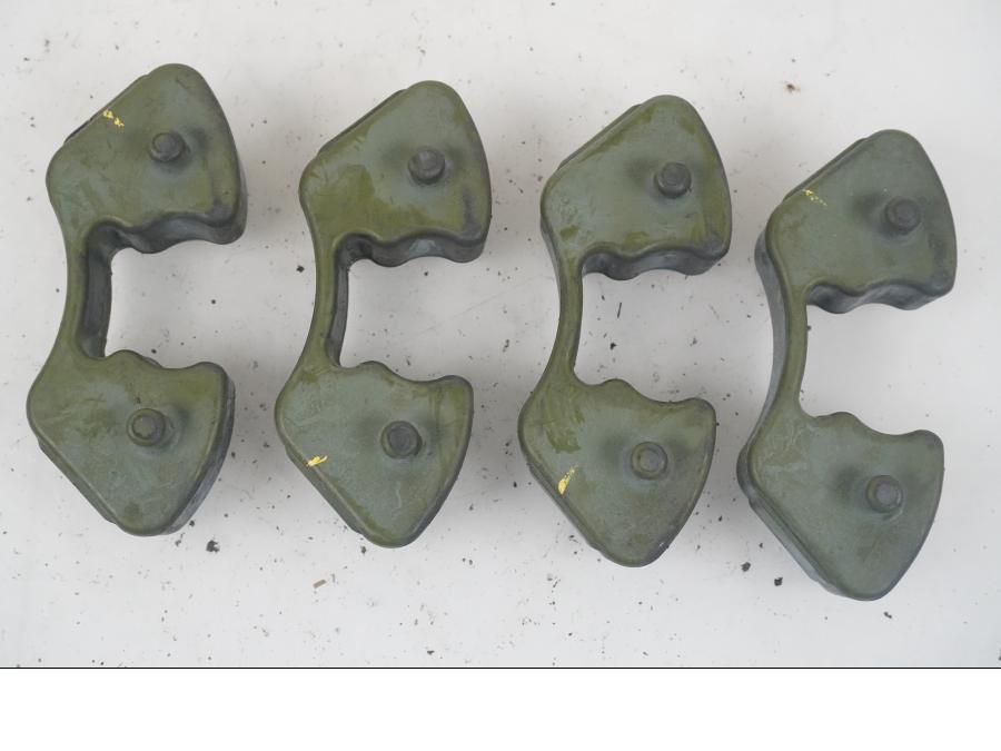 Framsidan på Ryckutjämnare från en Kawasaki Z 800 -2014 motorcykel.