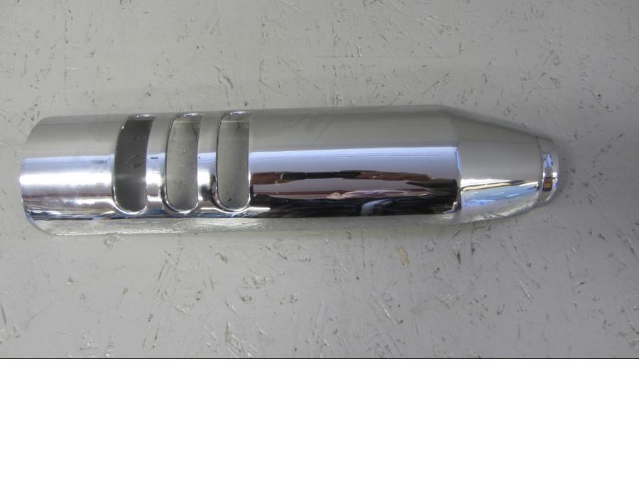 Framsidan på Värmeskydd från en H-D Sportster 1200 XL1200C -2017 motorcykel.