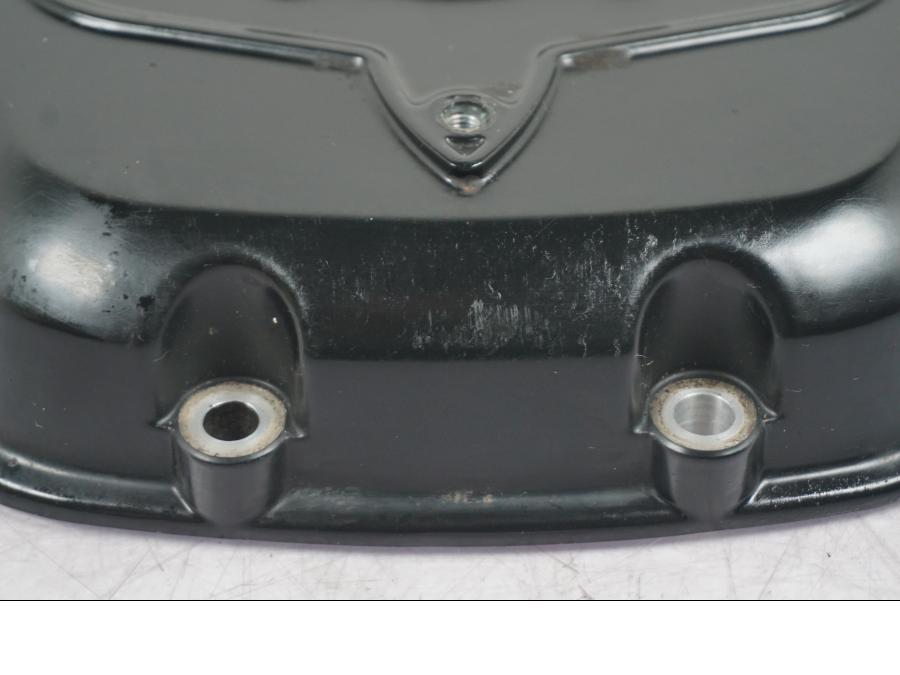 Snett uppifrån på Motorkåpa från en BMW R NineT -2017 motorcykel.