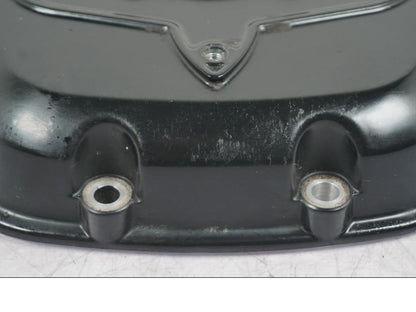 Snett uppifrån på Motorkåpa från en BMW R NineT -2017 motorcykel.