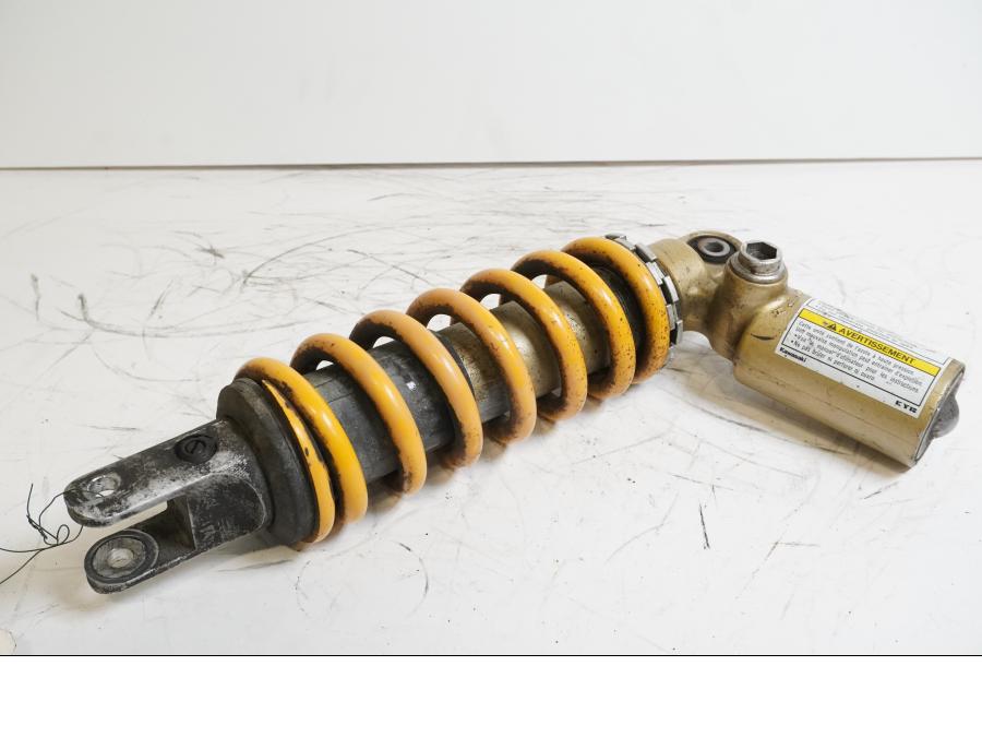 Framsidan på Stötdämpare från en Kawasaki ZX-9R -1999 motorcykel.