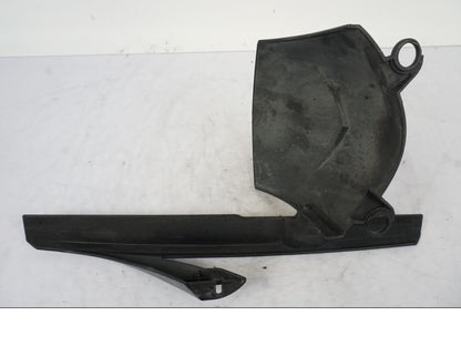 Snett nerifrån på Svingskärm från en KTM 990 Super Duke -2006 motorcykel.