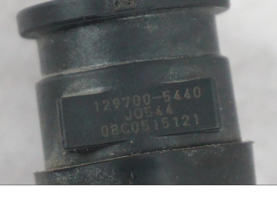 Snett uppifrån på Tändspole från en KTM 1290 Super Duke -2019 motorcykel.