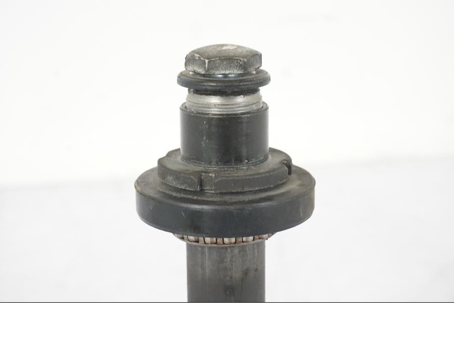 Snett uppifrån på Gaffelkrona från en Suzuki GSX 550 EF -1985 motorcykel.