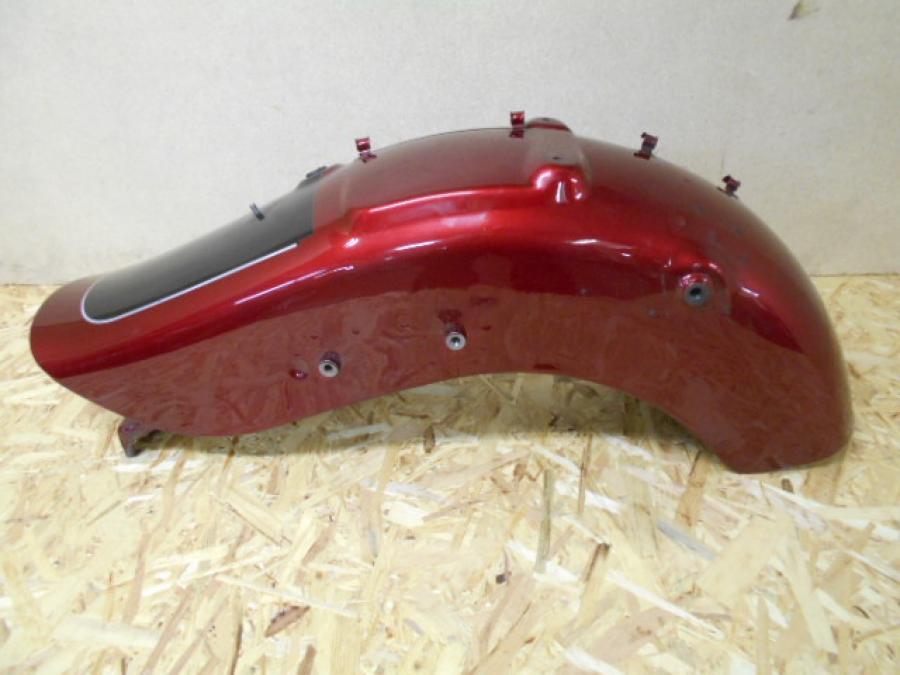 Snett uppifrån på Bakskärm från en Honda VT 1100 C -1995 motorcykel.