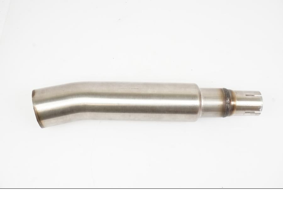 Baksidan på Ljuddämpare Sport från en Universal Universal -2020 motorcykel.