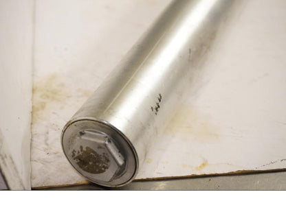 Snett uppifrån på Gaffelben från en Aprilia Pegaso 650 -1997 motorcykel.