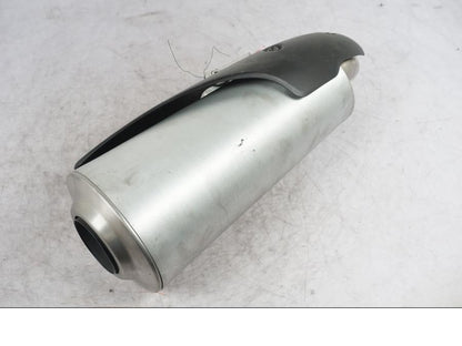 Framsidan på Ljuddämpare från en Ducati Monster 696 -2013 motorcykel.