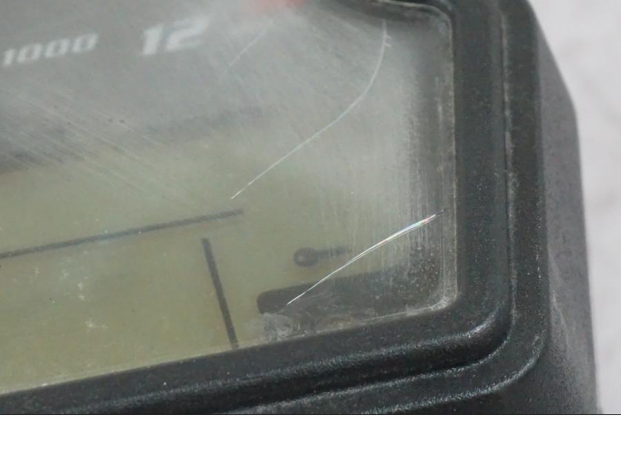 Höger sida på Instrumentpanel från en Buell 1125 R -2008 motorcykel.