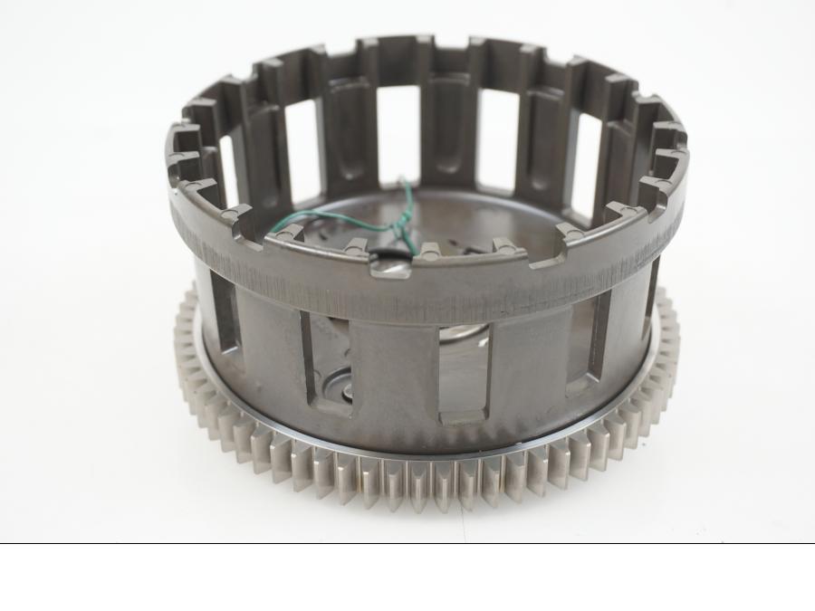 Snett uppifrån på Kopplingskorg från en BMW F 850 GS -2019 motorcykel.