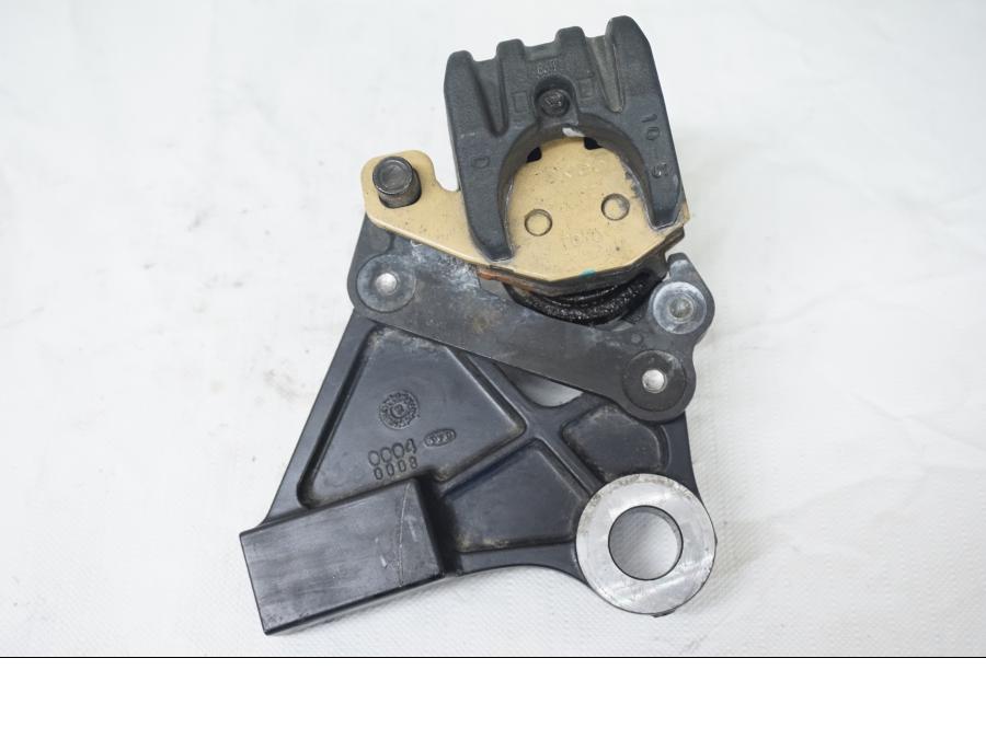 Snett uppifrån på Bromsok från en Kawasaki ER-6N -2006 motorcykel.