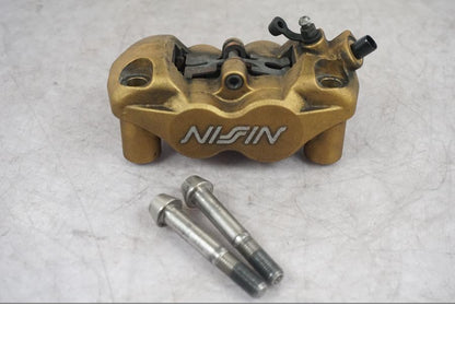 Framsidan på Bromsok från en Triumph Tiger -2009 motorcykel.