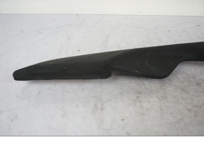 Snett uppifrån på Värmeskydd från en Kawasaki Z 800 -2014 motorcykel.