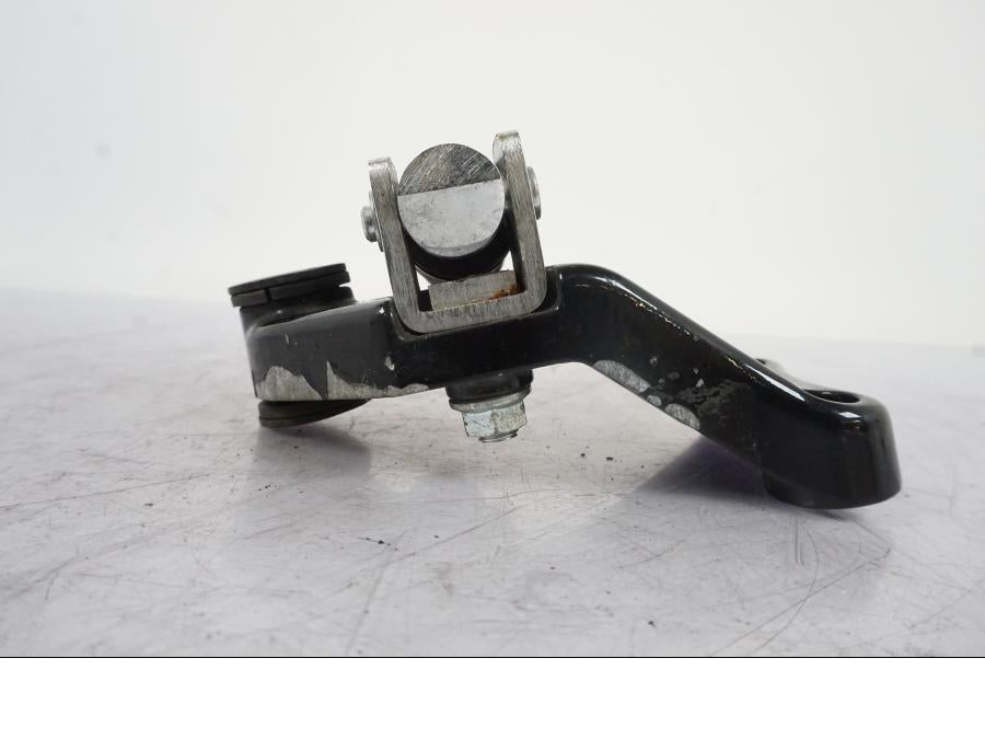 Snett uppifrån på Fotpinne från en Kawasaki VN 1500 -2003 motorcykel.