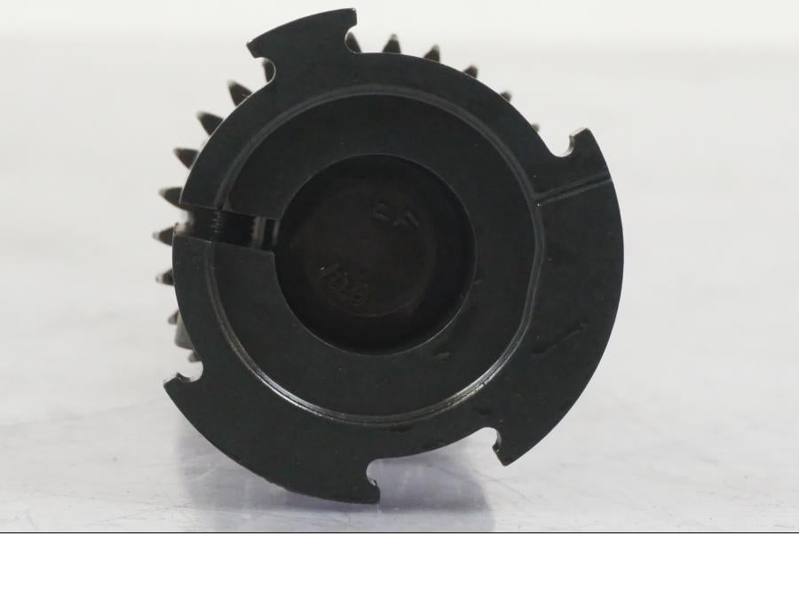 Snett uppifrån på Kamaxel från en BMW R 1200 GS -2018 motorcykel.