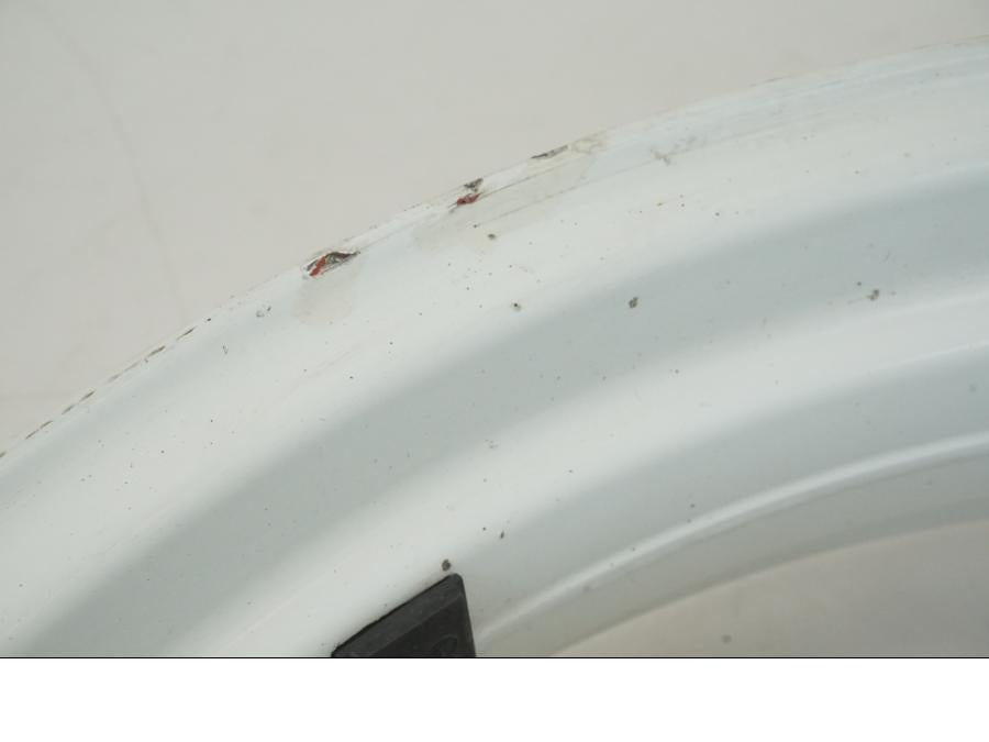 Snett uppifrån på Fälg från en Honda NSR 125 -1991 motorcykel.