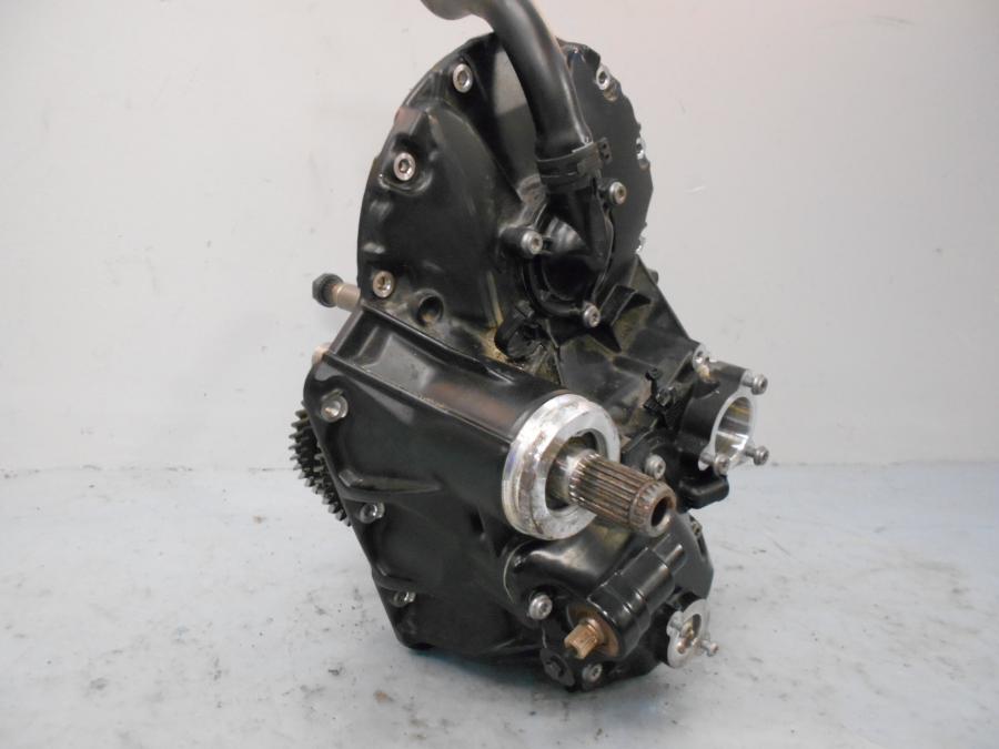 Baksidan på Växellåda från en BMW R 1200 GSA -2018 motorcykel.