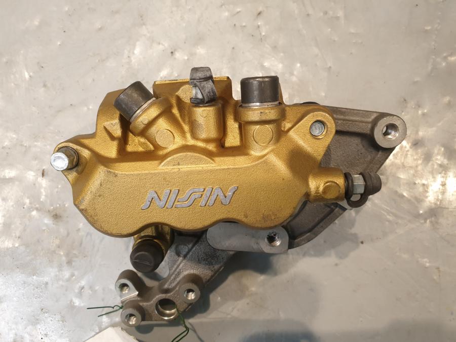 Framsidan på Bromsok från en Honda CB 600 Hornet -2007 motorcykel.