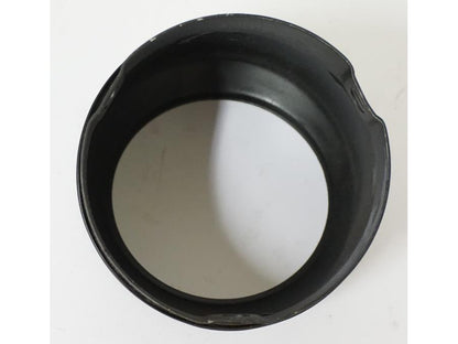 Snett nerifrån på Ljuddämpardekor från en H-D Street 750 XG -2017 motorcykel.