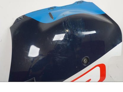 Snett uppifrån på Magkåpa från en Suzuki GSX-R 1100 -1986 motorcykel.