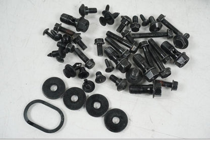 Snett nerifrån på Skruv / Mutter etc från en Honda CB 650 F Hornet -2017 motorcykel.