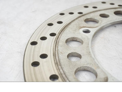 Vänster sida på Bromsskiva från en Honda VT 600 C -1998 motorcykel.