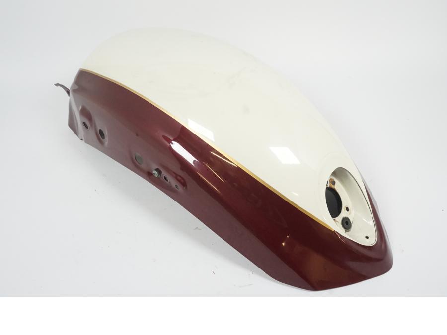 Baksidan på Bakskärm från en Triumph Rocket III -2007 motorcykel.