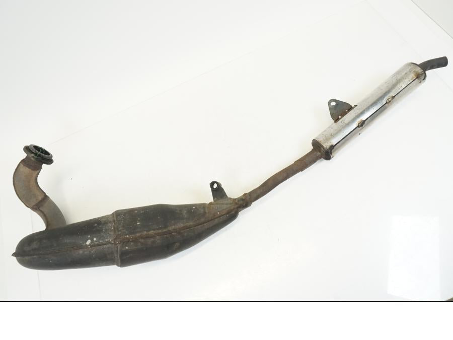 Framsidan på Avgassystem från en Honda NSR 125 -1991 motorcykel.